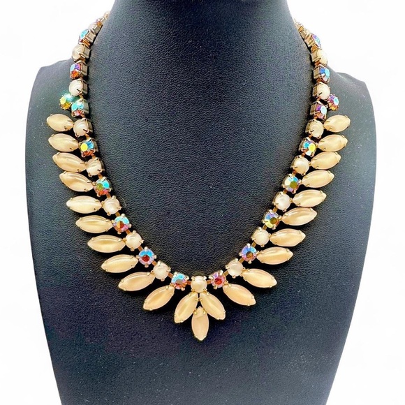 Albert Weiss Vintage Rhinestone Necklace - Picture 2 of 3